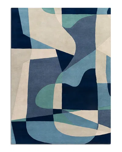 Surya Forum Fm-7195 Area Rug, 8' X 11' In Teal