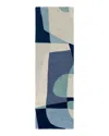 Surya Forum Fm-7195 Runner Rug, 3' X 12' In Teal