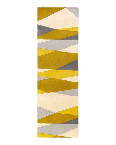 Surya Forum Fm-7203 Runner Rug, 2'6 X 8' In Cream/yellow