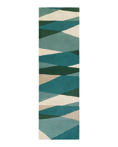 Surya Forum Fm-7204 Runner Area Rug, 3' X 12' In Sea Foam