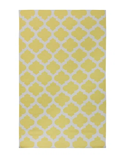 Surya Frontier Flatweave 9ft X 13ft Rug In Yellow