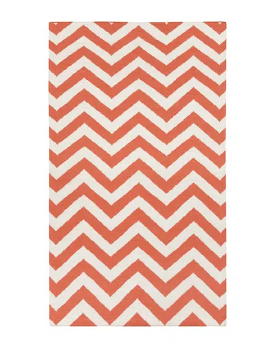 Surya Frontier Hand-woven Area Rug In Red