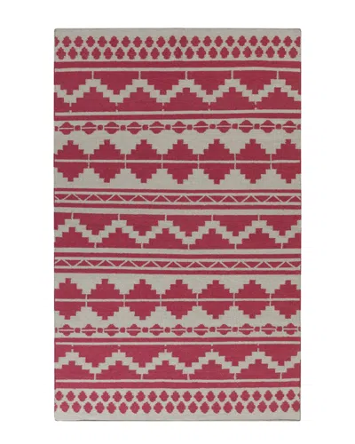 Surya Frontier Southwest Hand-woven Rug In Pink
