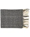 Surya Galway Charcoal Throw In Multi