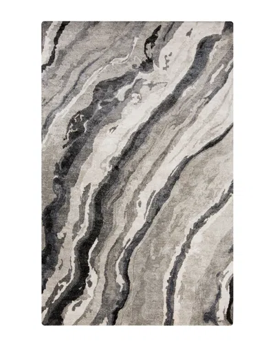 Surya Gemini Hand-tufted Rug In Brown
