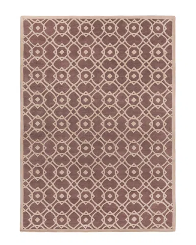 Surya Goa Contemporary Hand-tufted 9 Ft X 13 Ft Rug In Burgundy