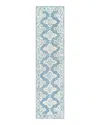 Surya Granada Gnd-2300 Runner Area Rug, 2'6 X 8' In Pale Blue/beige
