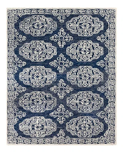 Surya Granada Gnd-2308 Area Rug, 8' X 10' In Blue/gray/beige/ivory