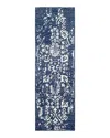 Surya Granada Gnd-2311 Runner Area Rug, 2'6 X 8' In Blue/ivory