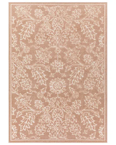 Surya Greenwich Indoor/outdoor Rug In Peach