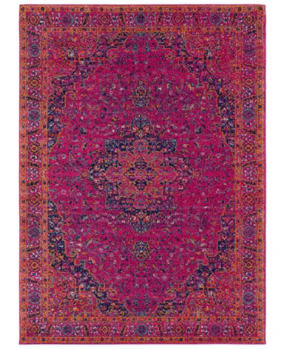 Surya Harput Hap-1008 Garnet 3'11" X 5'7" Area Rug In Pink