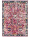 Surya Harput Hap-1013 Garnet 5'3" X 7'3" Area Rug In Pink