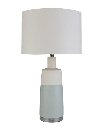 Surya Healey White Table Lamp