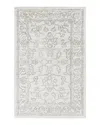 Surya Hightower Area Rug, 4' X 6' In Ivory/gray