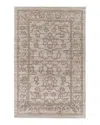 Surya Hightower Area Rug, 4' X 6' In Light Gray/taupe/olive