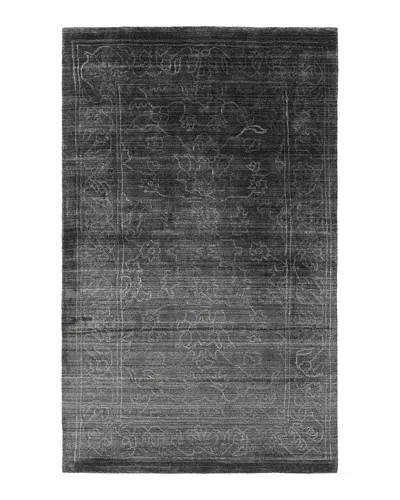 Surya Hightower Area Rug, 6' X 9' In Charcoal/light Gray