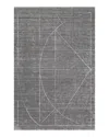 Surya Hightower Htw-3009 Area Rug, 4' X 6' In Medium Gray/charcoal
