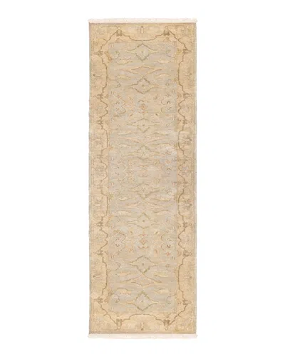 Surya Hillcrest Hil-9010 Runner Area Rug, 2'6 X 8' In Wheat/seafoam/khaki