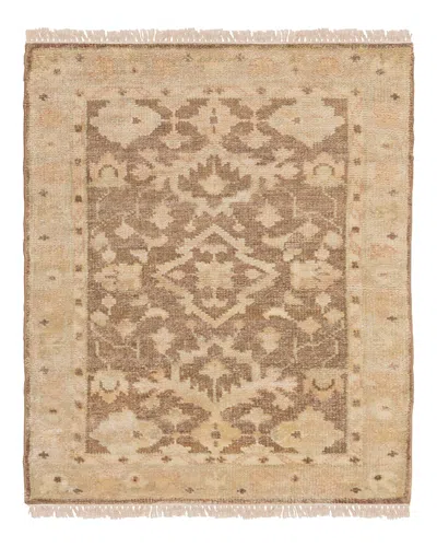 Surya Hillcrest Hil-9011 Area Rug, 2' X 3' In Taupe/moss/cream