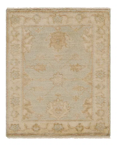 Surya Hillcrest Hil-9033 Area Rug, 5'6 X 8'6 In Butter/seafoam/tan/cream
