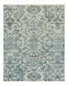 Surya Hillcrest Hil-9036 Area Rug, 2' X 3' In Dark Blue/aqua/seafoam