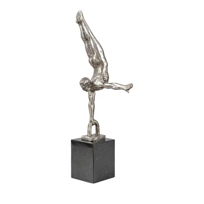 Surya Homo Sapiens Decorative Sculpture In Gray