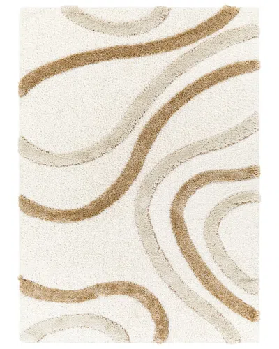 Surya Hudson Shag Camel Modern Area Rug Hds2311 In Grey