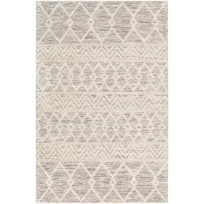 Surya Hygge Hyg-2305 8'x10' Charcoal And White Area Rug