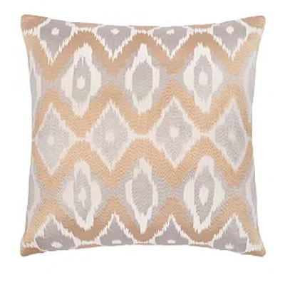 Surya Ikat Luxe Decorative Pillow, 20 X 20 In Cream