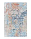 Surya Iris Modern Rug In Teal