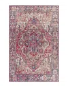 Surya Iris Traditional Rug In Pink
