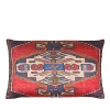 Surya Javed Decorative Pillow, 14 X 22 In Red/blue