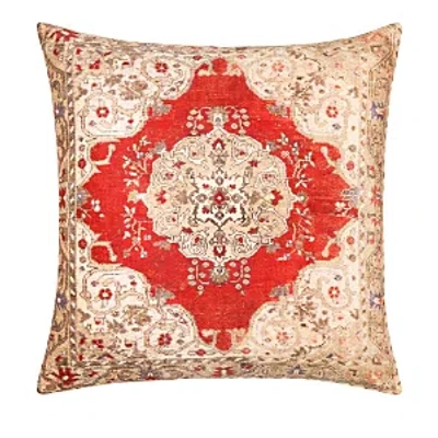 Surya Javed Decorative Pillow, 20 X 20 In Dark Red