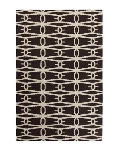 Surya Jill Rosenwald Fallon Hand-woven Rug In Black