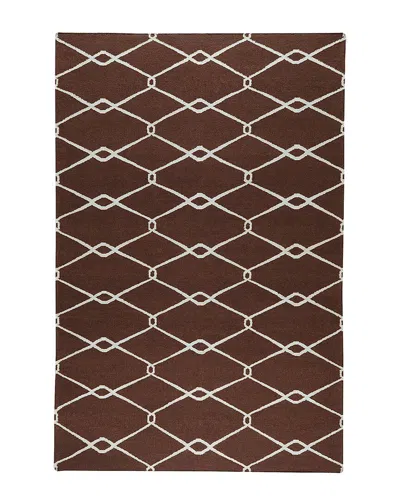 Surya Jill Rosenwald Fallon Hand-woven Rug In Brown