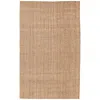 Surya Jute Woven Js-2 5'x8' Wheat Rectangular Area Rug