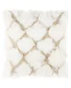 Surya Kandi Polyester Pillow In Cream