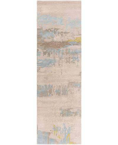 Surya Kavita 13934 2'6"x8' Runner Area Rug In Taupe