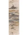 Surya Kavita 20744 Runner Area Rug, 2'6 X 8' In Beige