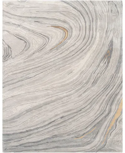 Surya Kavita 23252 8'x10' Area Rug In Silver