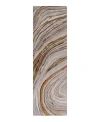Surya Kavita 23252 Runner Area Rug, 2'6 X 8' In Charcoal