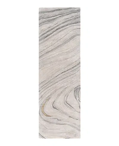 Surya Kavita 23252 Runner Area Rug, 2'6 X 8' In Silver