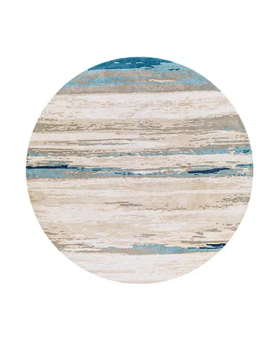 Surya Kavita 29212 Round Area Rug, 8' X 8' In Taupe