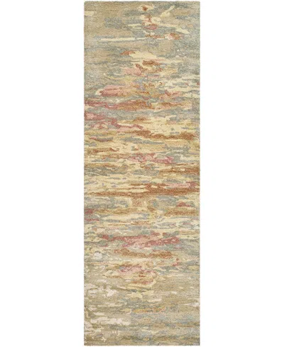 Surya Kavita Kvt-2324 2'6" X 8' Area Rug In Light Brown