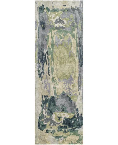 Surya Kavita Kvt-2325 2'6" X 8' Runner Area Rug In Navy