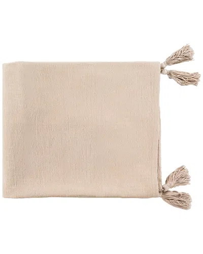 Surya Khaki Copacetic Modern Throw
