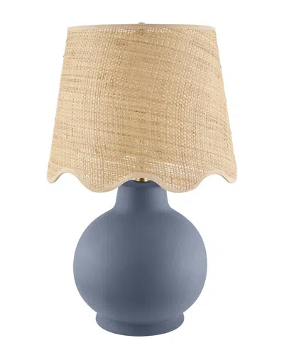 Surya Kidal Accent Table Lamp In Blue