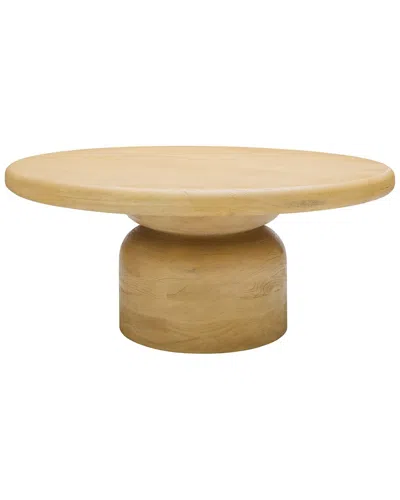 Surya Koben Coffee Table In Brown