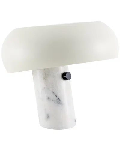 Surya Laggan Accent Table Lamp In White