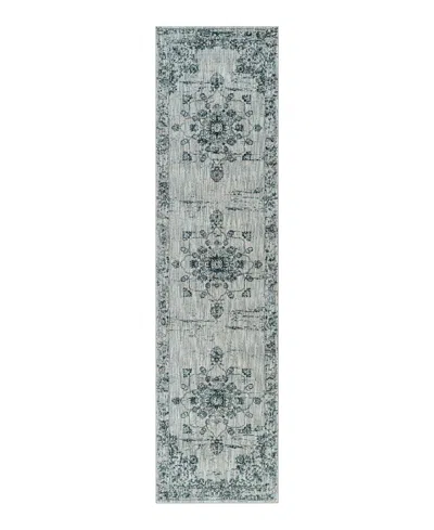 Surya Laila Laa-2301 2'7x10' Runner Area Rug In Navy